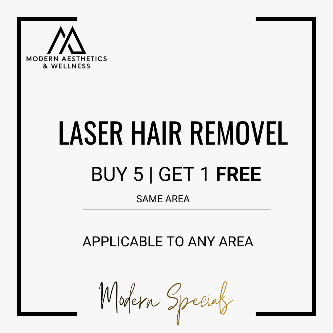 LASER HAIR REMOVAL SPECIALS