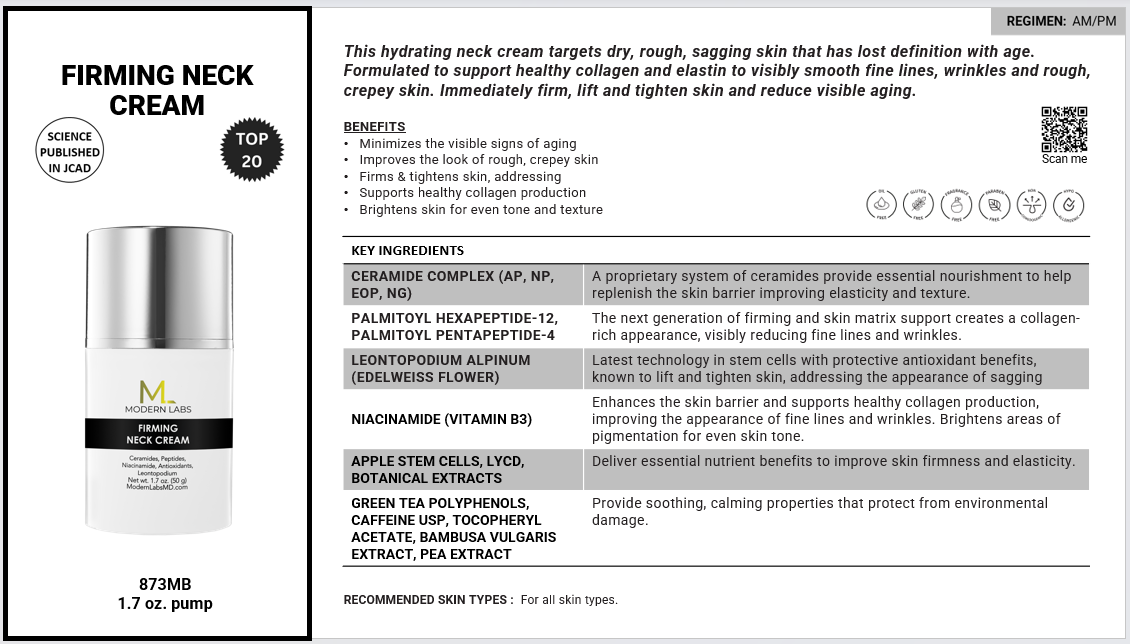 Firming Neck Cream